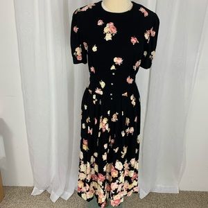 Vintage Jessica Howard Petites floral dress